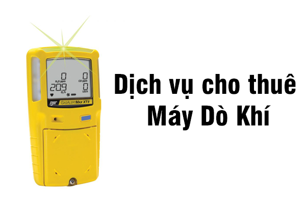 Dịch vụ cho thuê máy dò khí
